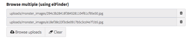 CRUD Field - browse_multiple