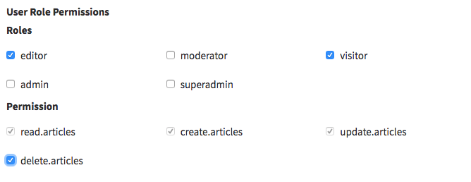 CRUD Field - checklist_dependency